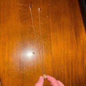 Tory Burch Gold Pendant Necklace